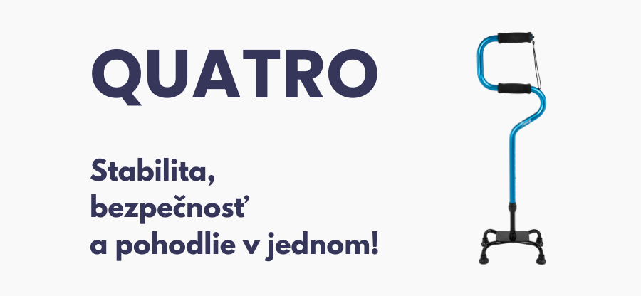 Štvorbodová palica QUATRO